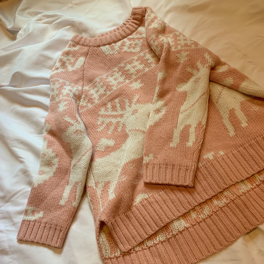 Pink Christmas Sweater
